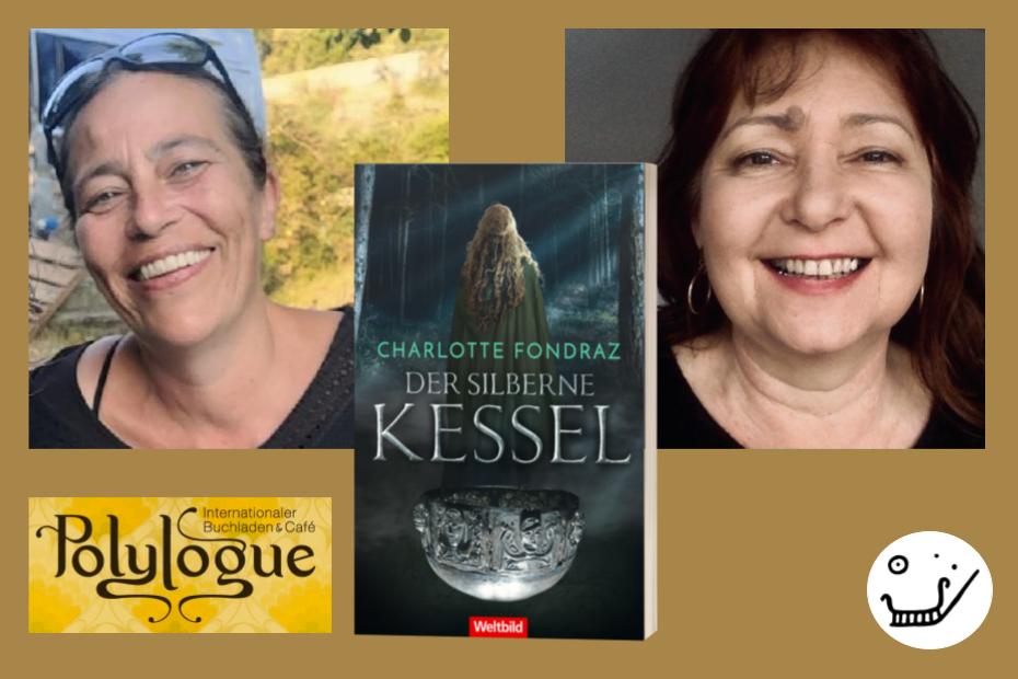 Der silberne Kessel (historischer Roman), Lesung im Buchladen Polylogue mit Charlotte Fondraz (Autorin) und Alexia Valembois (Übersetzerin) 